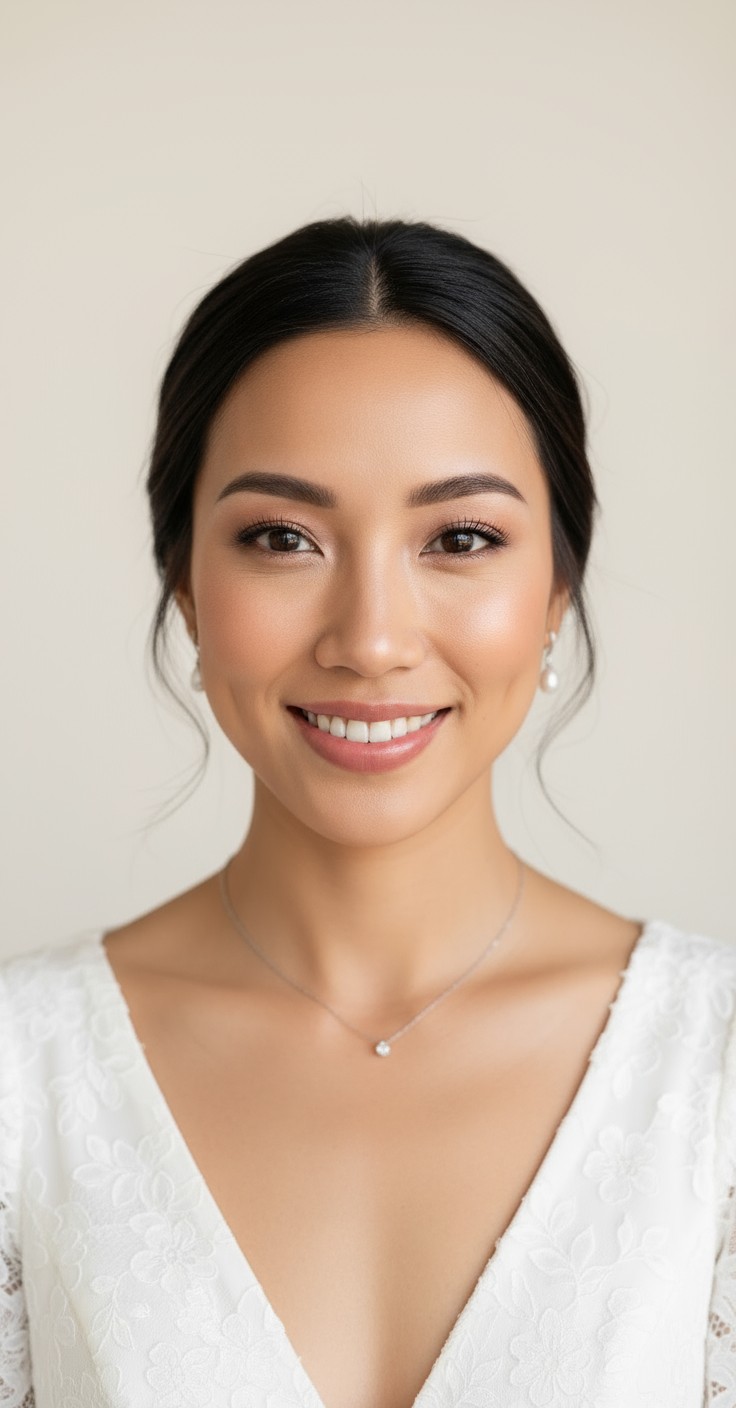 After Loose Bun Hairstyle For Wedding